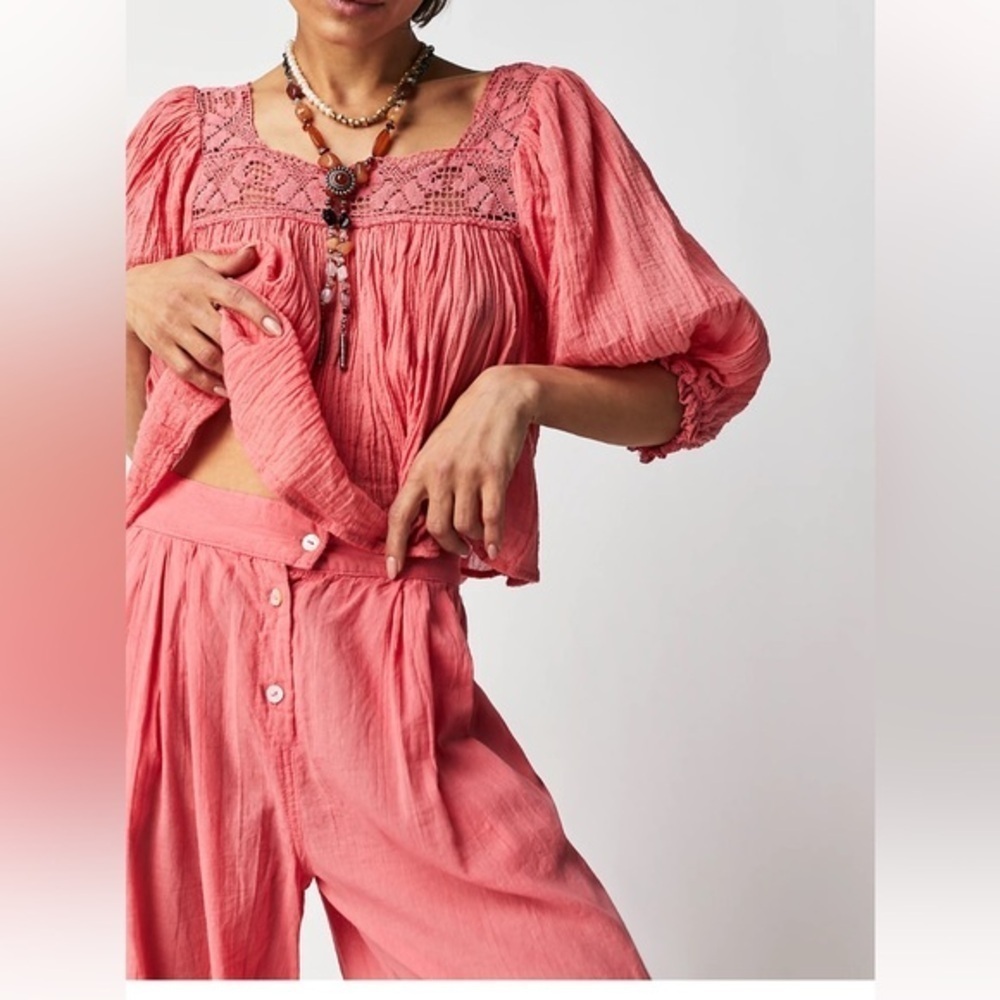 Free people Jens pirate booty Lucile pant set L